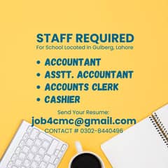 ACCOUNTANT REQUIRED