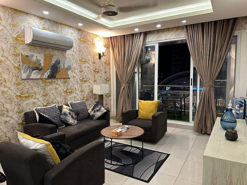 Luxury Furnished 2 Bedrooms Available on Daily Basis in Elysuim tower 2