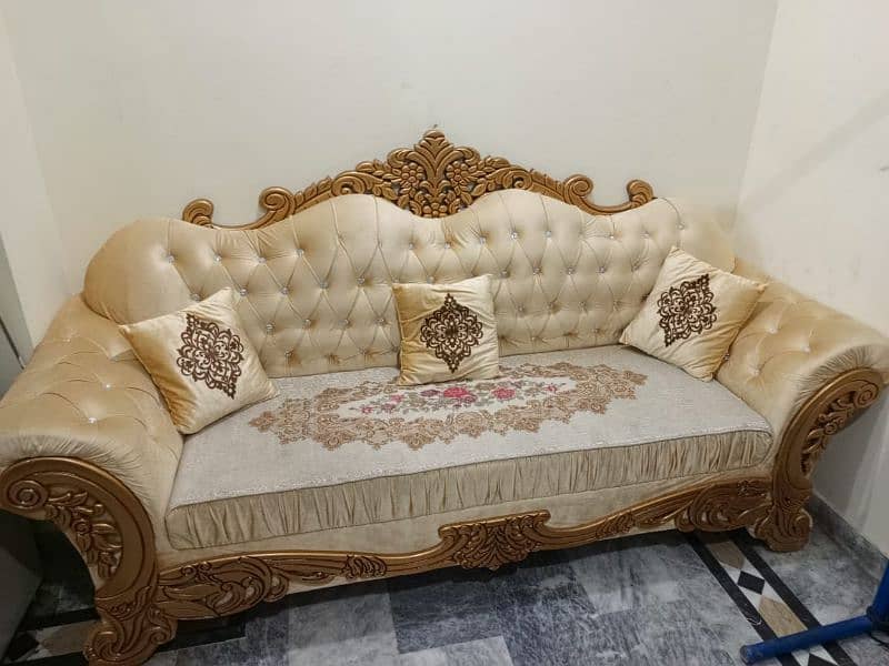 king size sofa with table 5