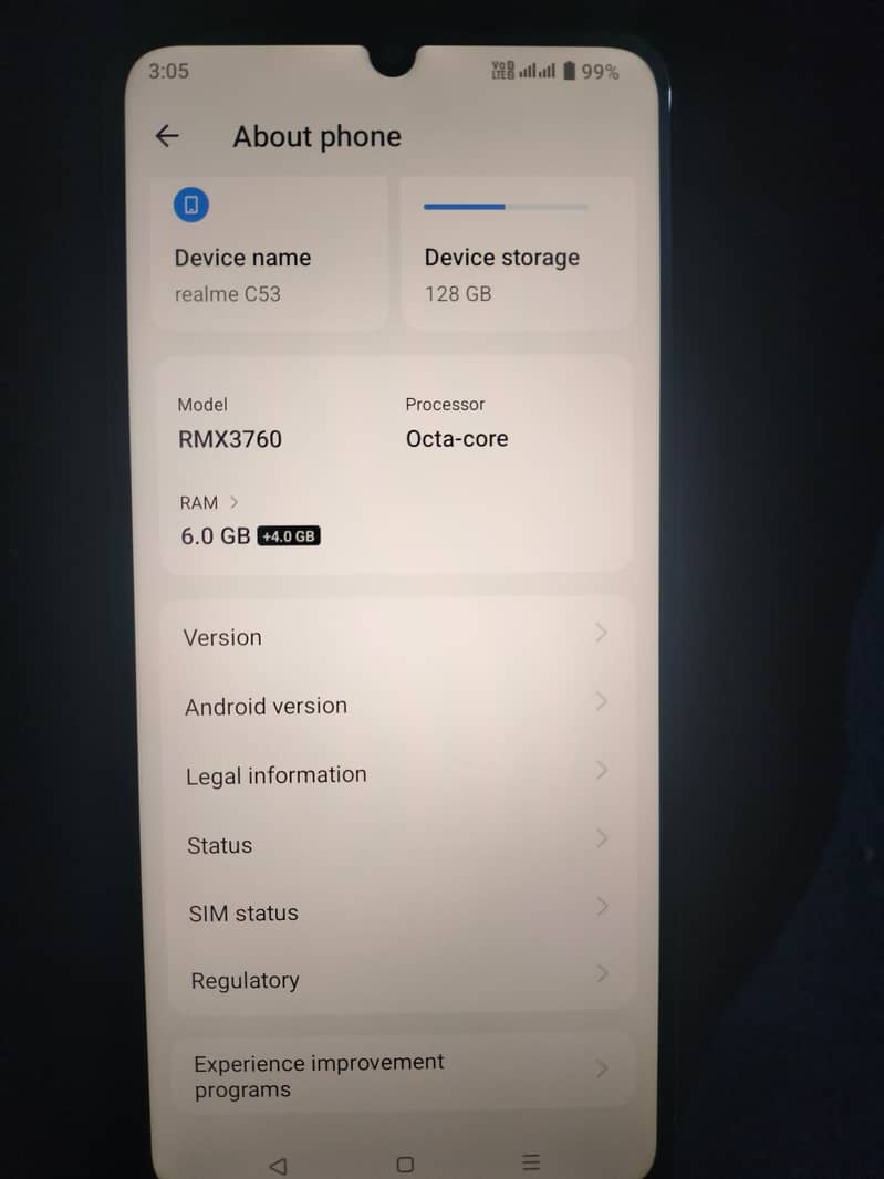 Realme C53 - 128GB Storage | 6+4GB RAM | Excellent Condition! 0