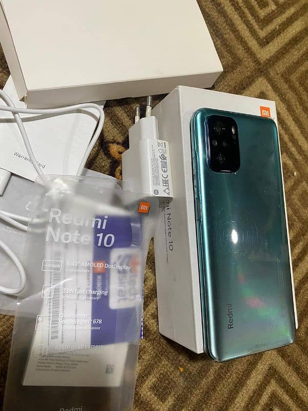 redmi Note 10 4 128 condition 10/9 3