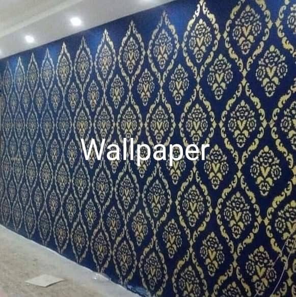 Window blinds/Wallpaper/Wood floor/Pvc floor 5