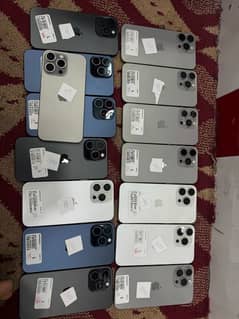 iPhone 15 pro mex all colour available