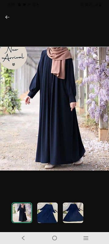 Georgette Abaya 2