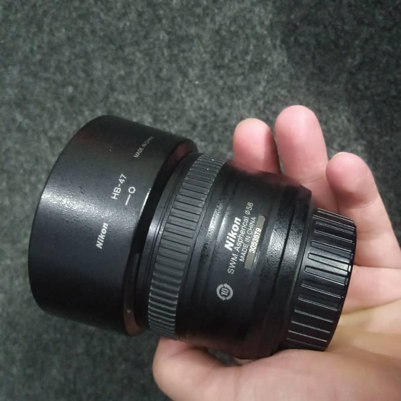 Nikon 50m 1.8G with box 2