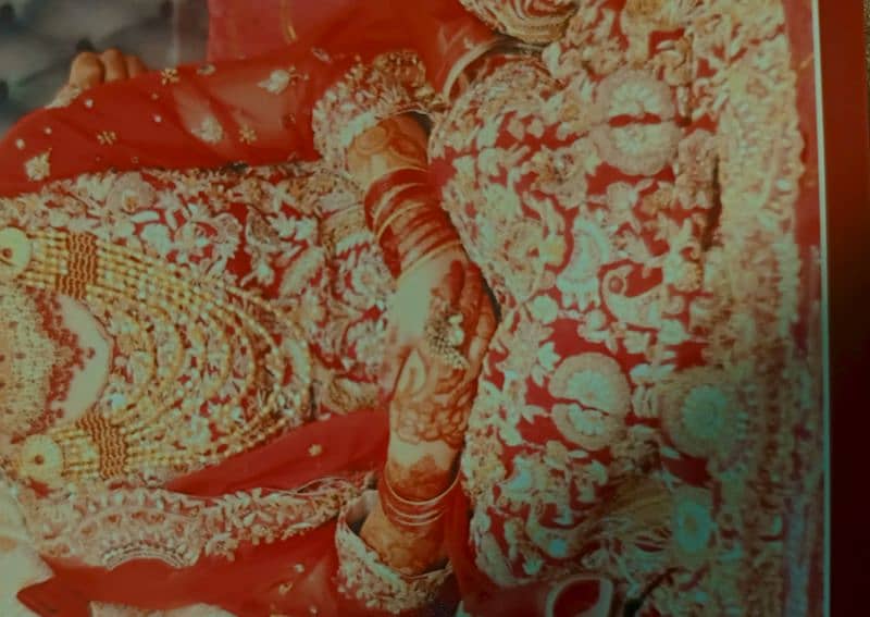 bridal lehenga is in pristine! 2