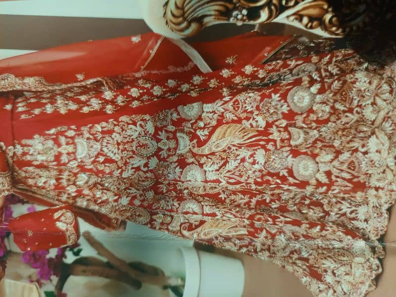 bridal lehenga is in pristine! 6