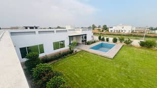 4 Kanal Farmhouse Furnished Available For Sale In Chaudary Farms On Main Barki Road