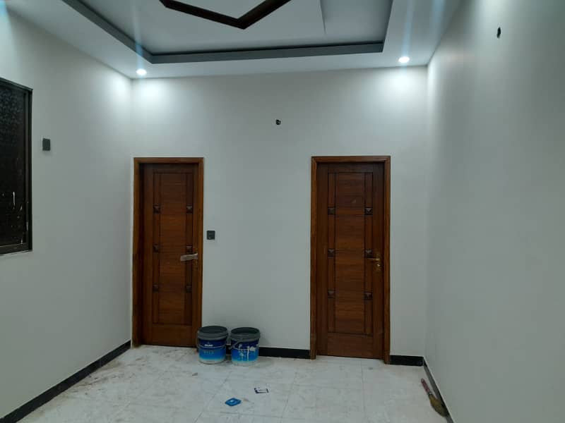 3 Bed Drawing Dining 133 ghz 2nd Floor Portion For Rent Nazimabad 3 with roof 6