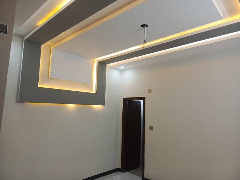 Ultra Designer Beutiful 6 Marla One and Half Story House for Sale With All Facilities in Airport Housing Society Near Gulzare Quid Express Highway Gulberg Greens Residencia 18