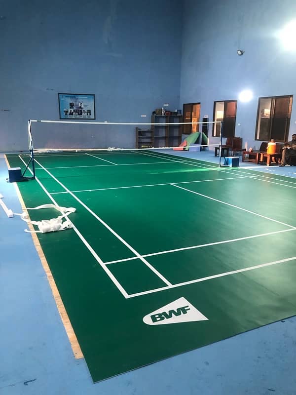 Badminton flooring PVC 1