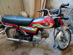 Honda cd 70 22/23 model condition 9/10