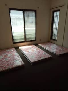 semi furnished carpeted room on monthly basis