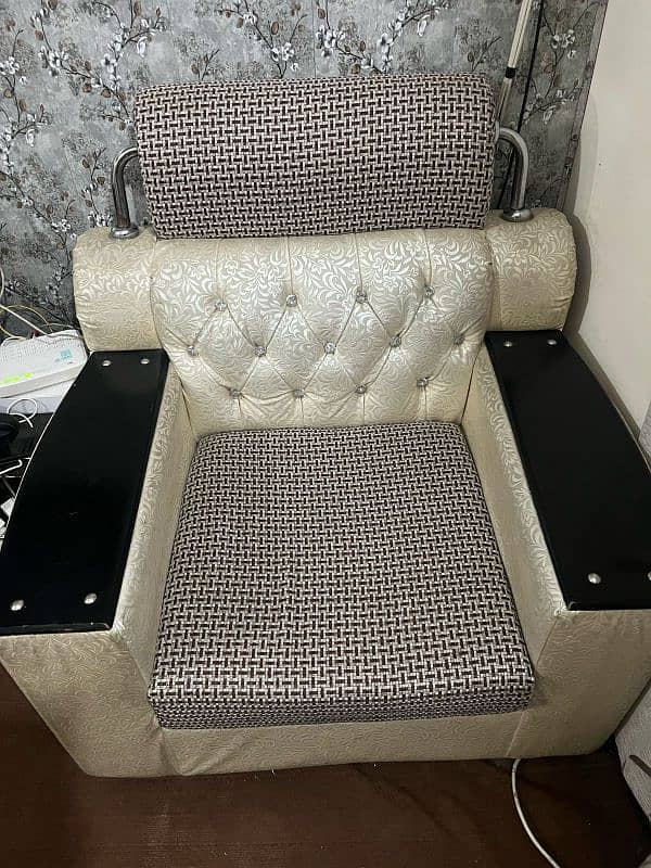 7 setaer Sofa Set + 2 seater single seat for sale 4