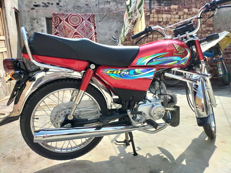 03021004545 Honda CD 70cc Modal 2024-25 6