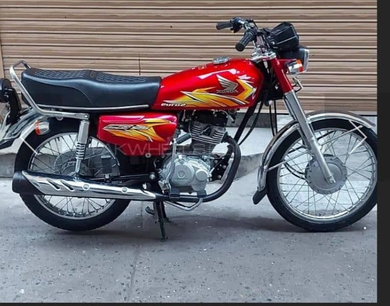 Honda cg 125 2021 modal all ok 03088357146 3