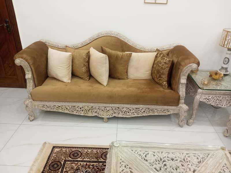 8 Seater Sofa set with tables set | Chinioti | Luxury branded Sofa 0