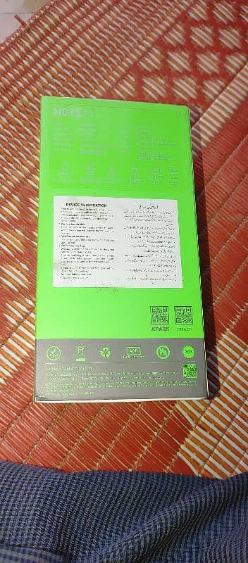 infinax note 11 . . box and cover no mobail 2