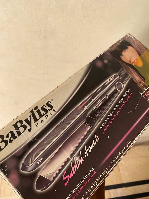 babyliss hair straightener 1