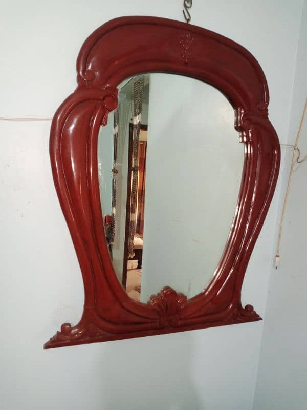 wall mirror with Sheesham fream 1