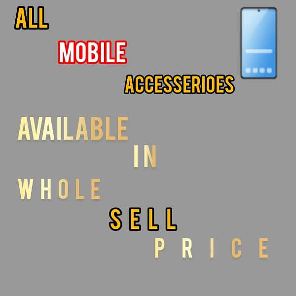 All mobile accessories available 0