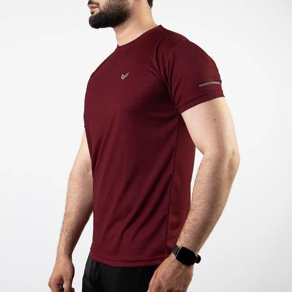 Men's Dri Fit  Plain T-Shirt 0