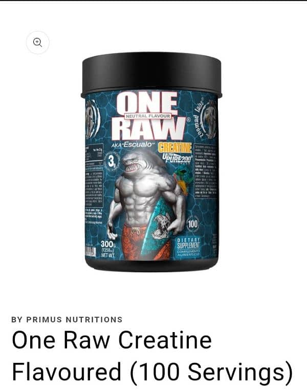 One Raw Creatine 0