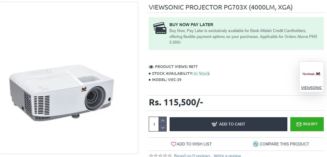 Viewsonic Projector 6