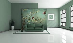 Wallpapers / Vinyl Floor / Wooden / Blinds / Grass / Fluted Panel