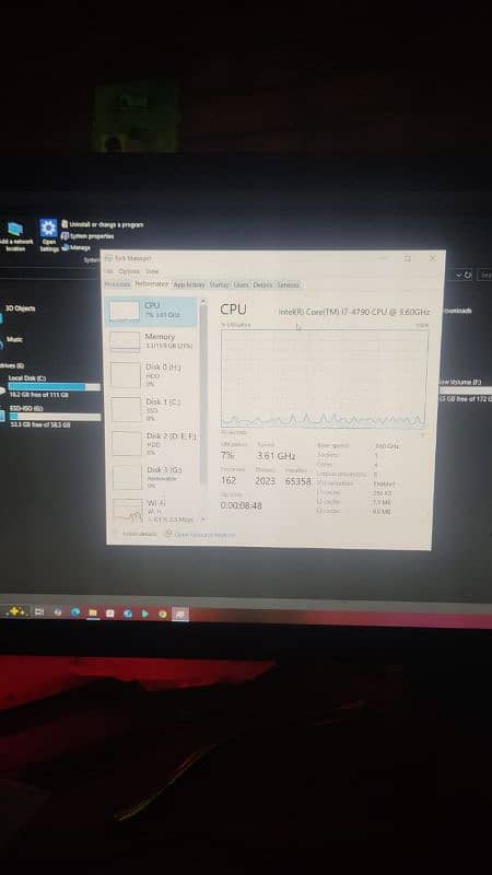 i7 4790 4ghz + rx 590 4