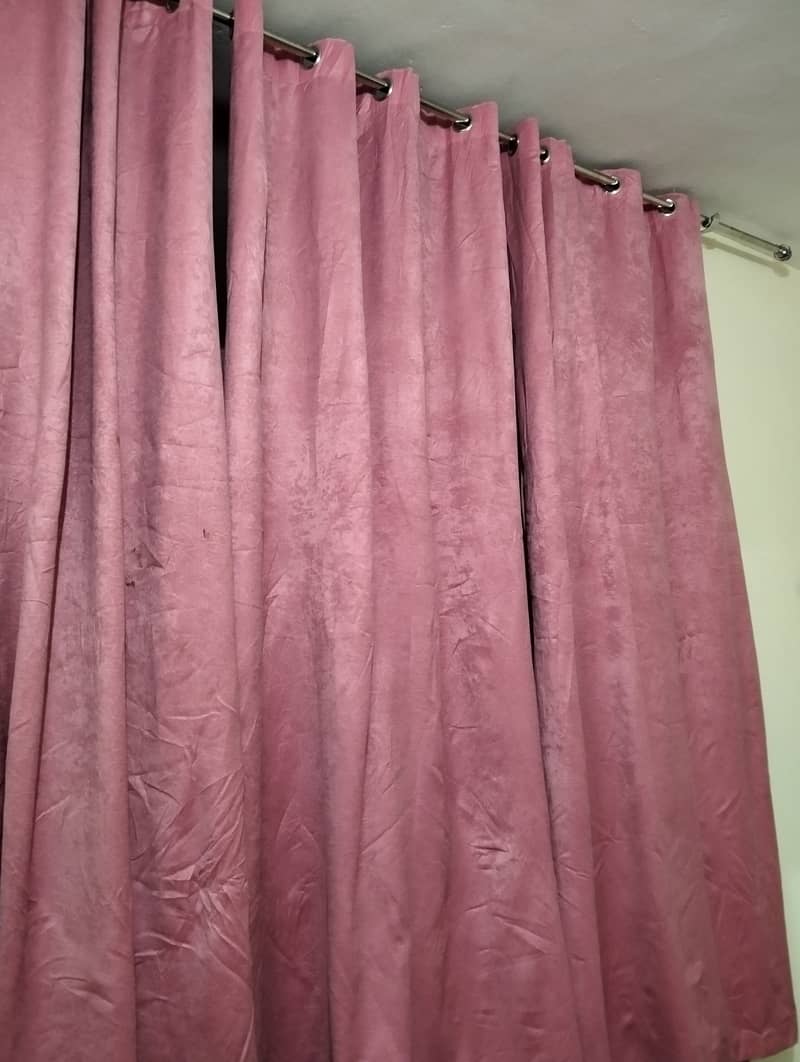 Pink Curtain 1