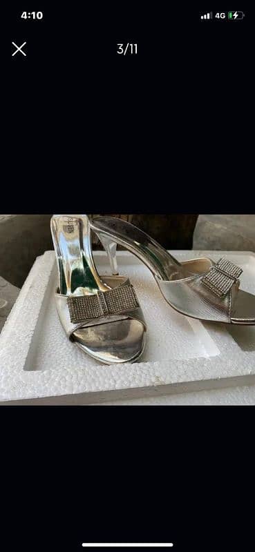 heels/court shoes (used/new) (size 8,9) 3