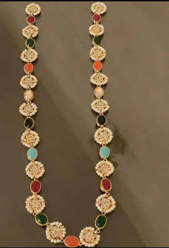 long Mala with stones,bangles(for Eid) 1