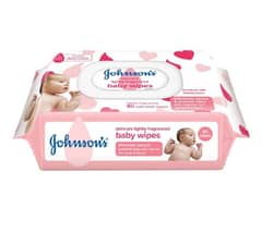 Johnsons baby wipes 84-sheet