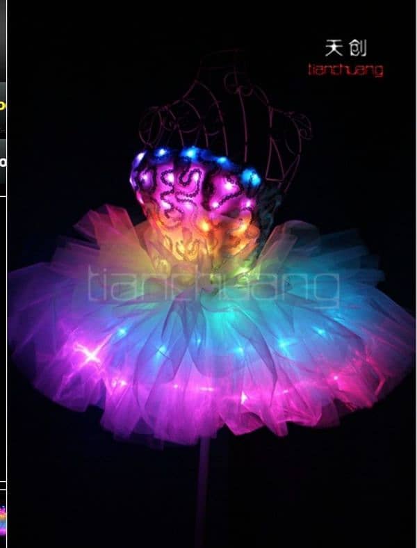 led lightening frok fairy light frok 1