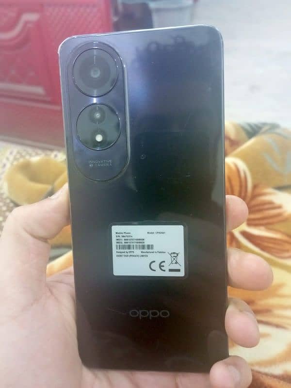 OPPO A60 03339025864WITH WARRANTY AND 10/10 CONDITION 0