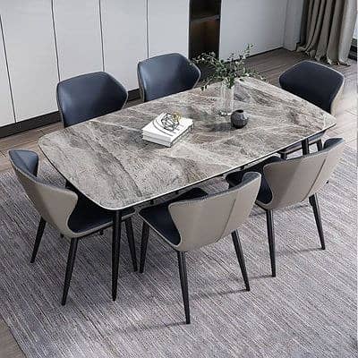 Dining Table - 6 Seater Dining Table - Dining Table With Dining Chair 7
