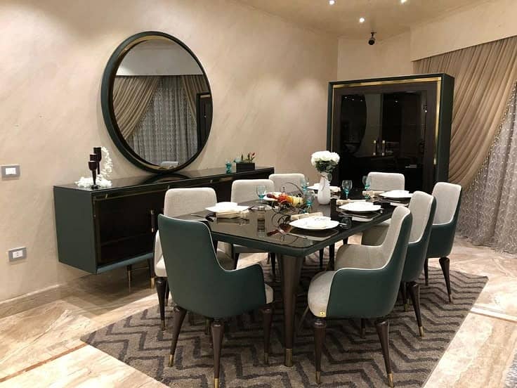 Dining Table - 6 Seater Dining Table - Dining Table With Dining Chair 10