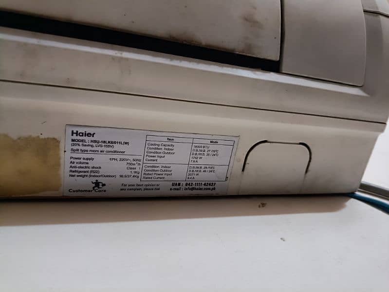 Haier 1.5 Ton Split AC Non Inverter 2