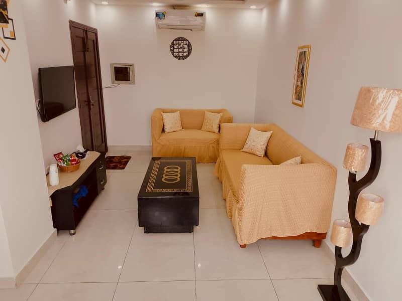 1 Bedroom Luxury furnished Apartment Available For Rent In Nishtar Block Bahria Town Lahore 2