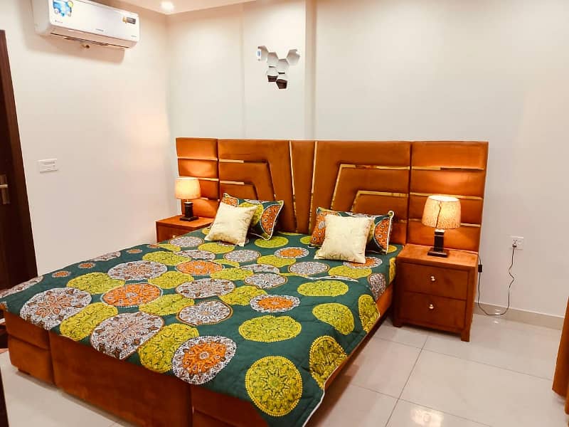 1 Bedroom Luxury furnished Apartment Available For Rent In Nishtar Block Bahria Town Lahore 7