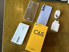 realme c65 256 GB 10by9.5 storage 8GB RAM 5 extended urgent