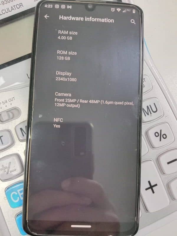 Moto Z4 ( Used ) 4/128 - 48MP, Turbo Charging 9/10 2