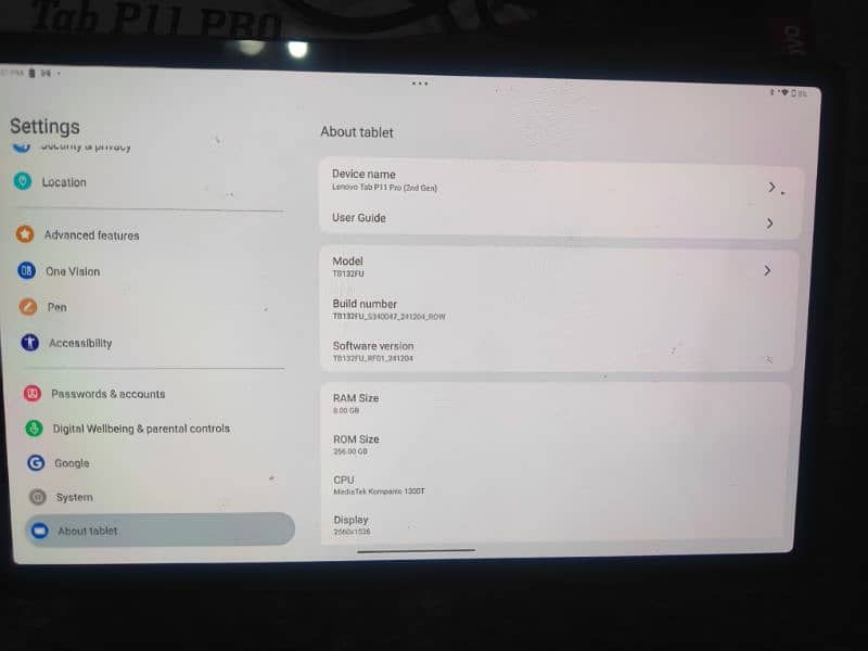 Lenovo Tab P11 pro 2nd generation 8/256 2