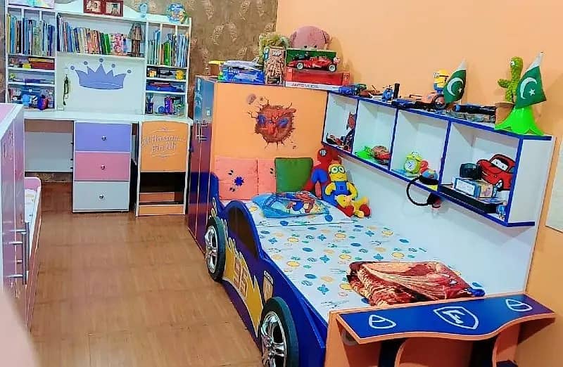 kids bed/bunk bed/babybed/study table/double bed/kids furniture 2