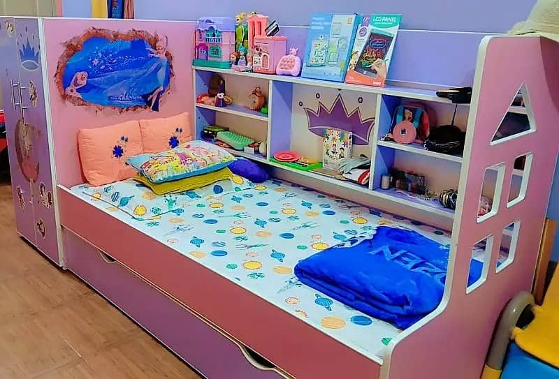 kids bed/bunk bed/babybed/study table/double bed/kids furniture 3