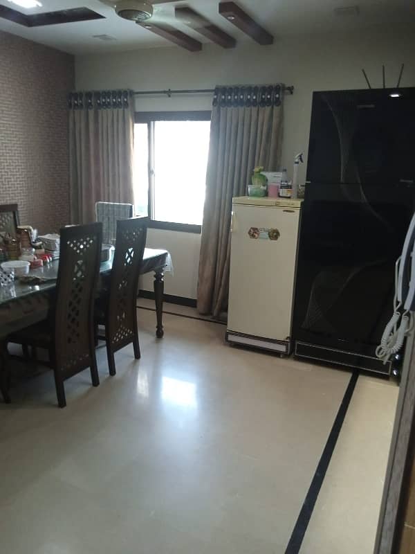 3 BED DD FLAT FOR SALE IN GULSHAN E IQBAL 13-A 12