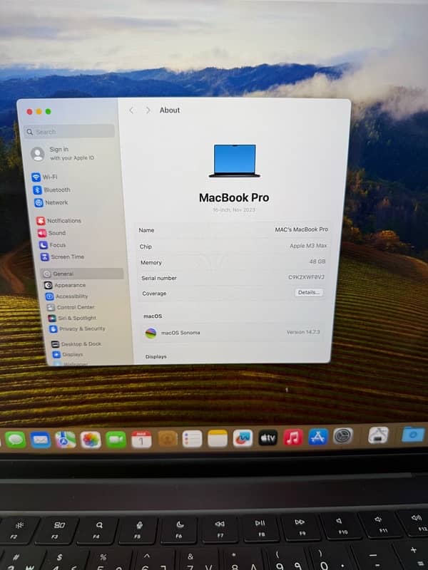 Macbook Pro 16 M3 Max 6