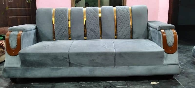 10/10 sofa set argent sale 03122046905 Call me 1