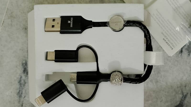 Swarovski charging cable imported 1